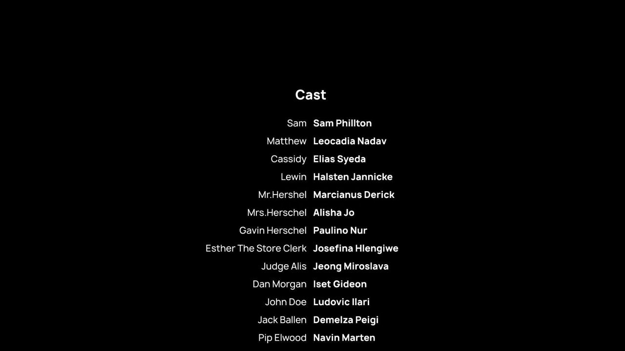 Free Simple End Credits AE Template | Aeguys.com